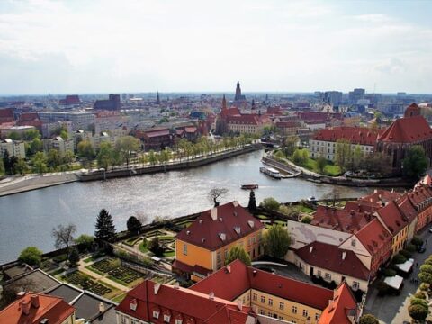 wrocław odra starówka