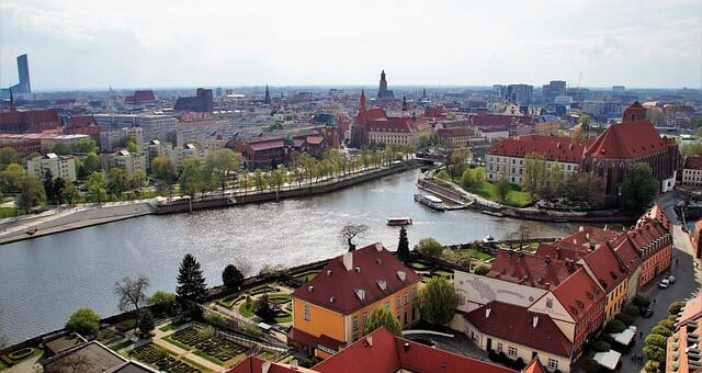 wrocław odra starówka