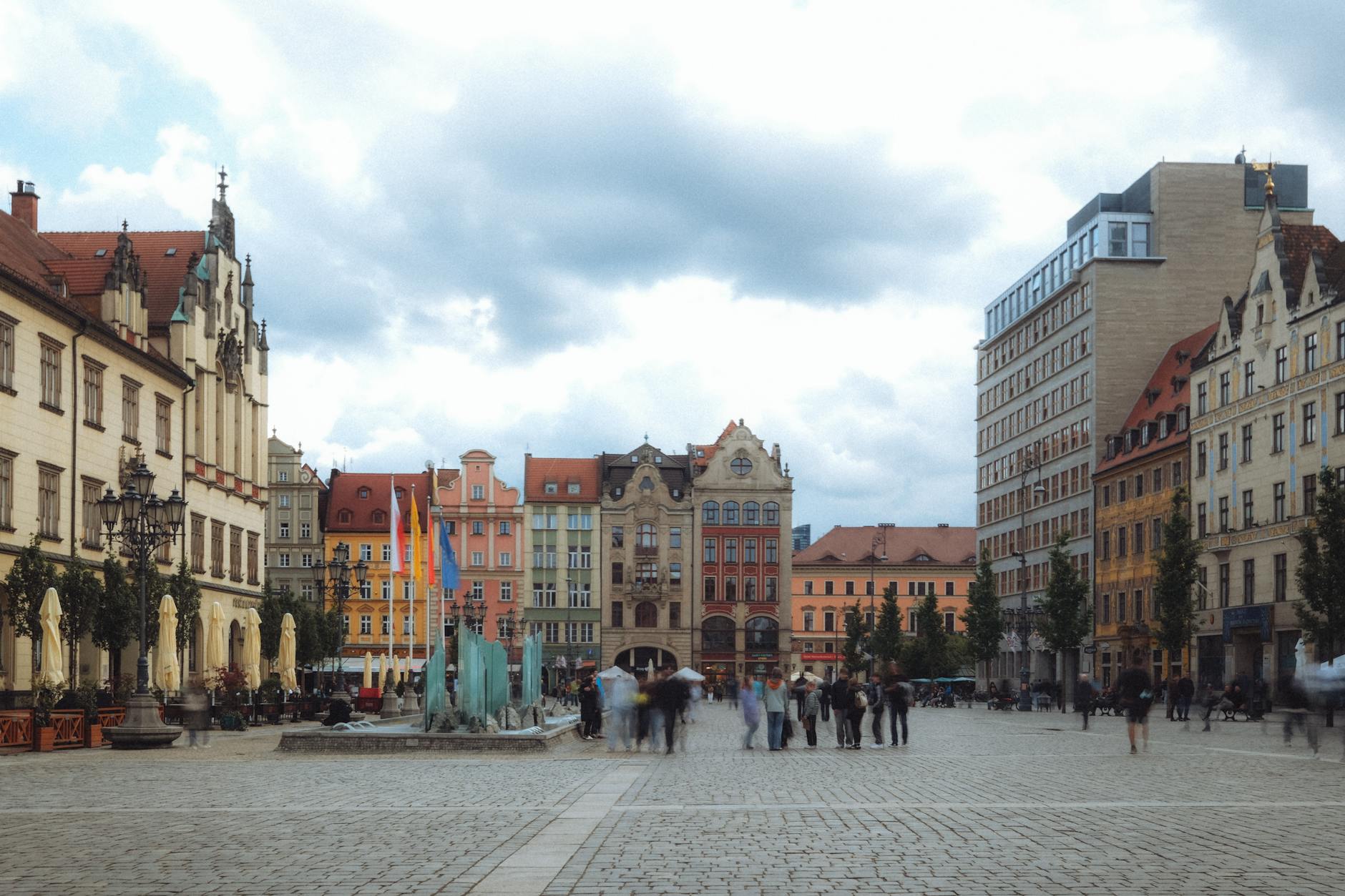 Rynek we Wrocławiu jako jeden z głównych punktów zwiedzania miasta